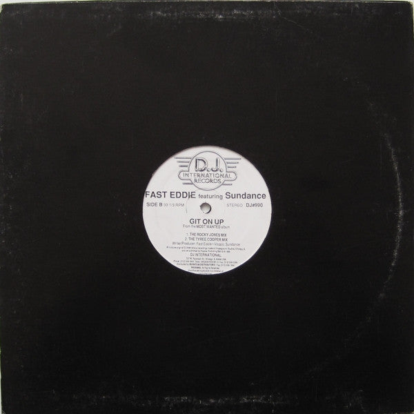 "Fast" Eddie Smith Featuring Sundance (2) : Git On Up (12")