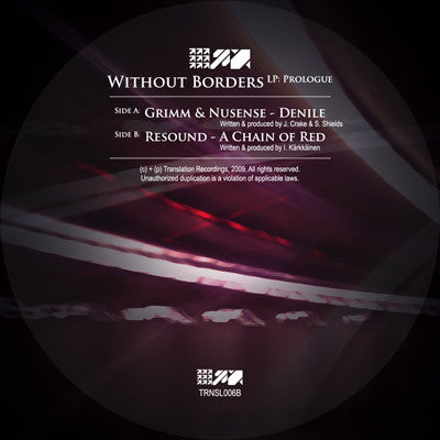 Grimm (9) & Nusense (3) / Resound : Without Borders LP : Prologue (12")