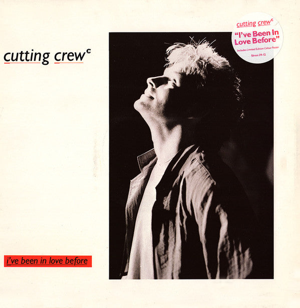Cutting Crew : I've Been In Love Before (12", Single, Ltd)