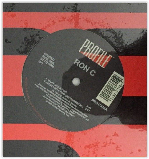Ron C : Mary Had A Pimp / Dookie Booty (12")
