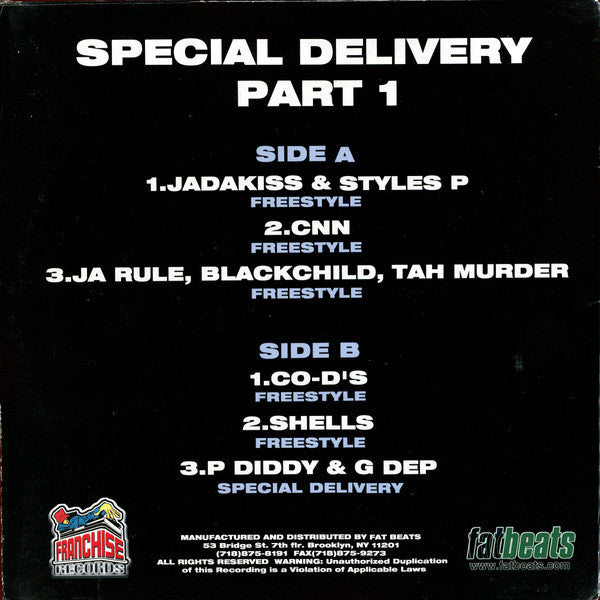 Funkmaster Flex : Special Delivery Part 1 (12")