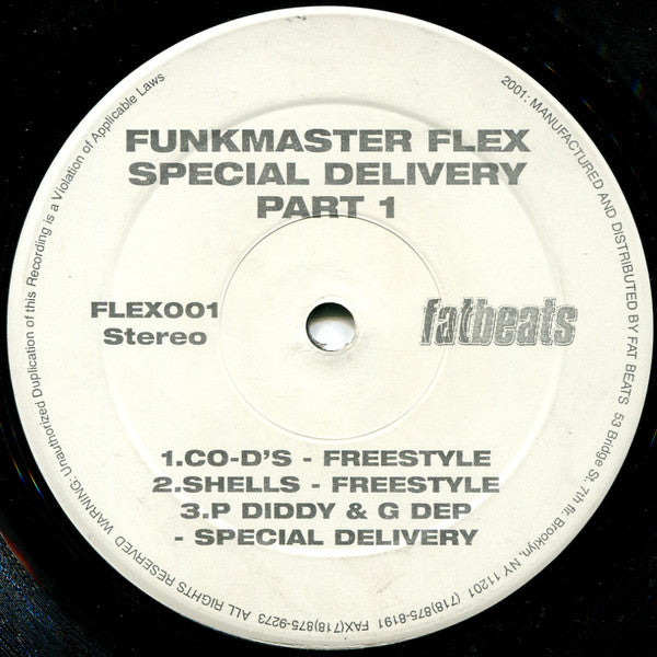 Funkmaster Flex : Special Delivery Part 1 (12")