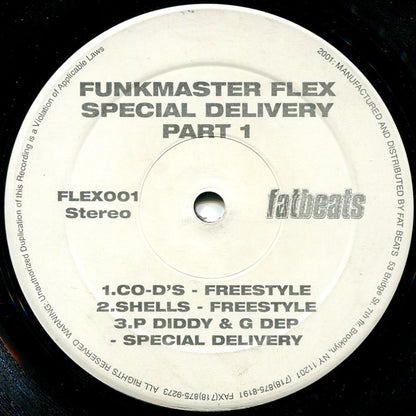 Funkmaster Flex : Special Delivery Part 1 (12")