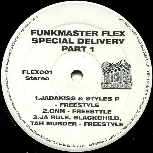 Funkmaster Flex : Special Delivery Part 1 (12")