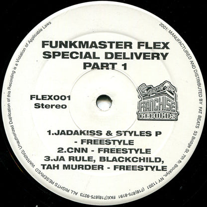 Funkmaster Flex : Special Delivery Part 1 (12")