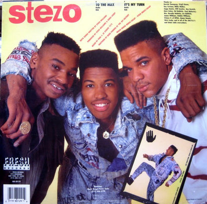 Stezo : To The Max / It's My Turn (12", Single)