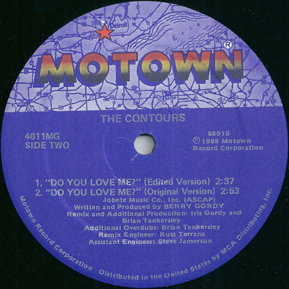 The Contours : Do You Love Me? (12", Maxi)