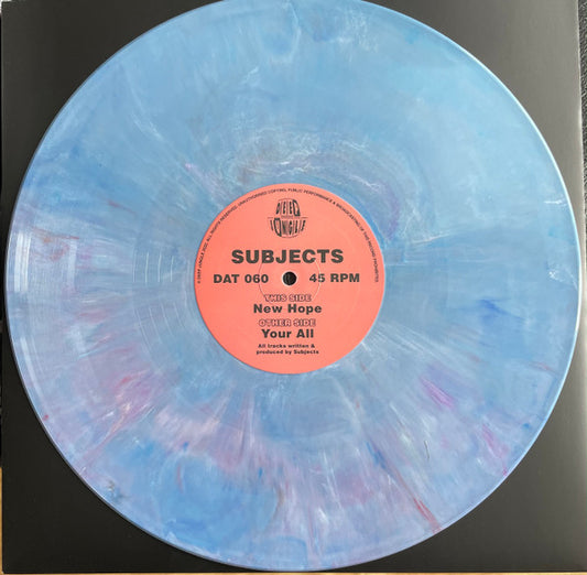 Subjects (5) : Your All / New Hope (12", S/Edition, Blu)