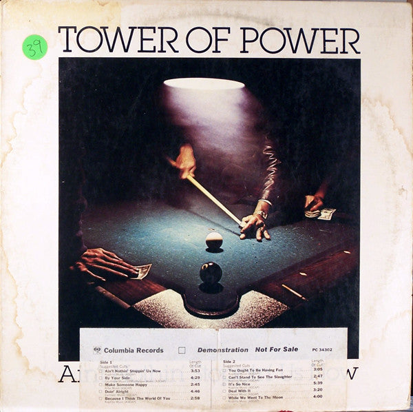 Tower Of Power : Ain't Nothin' Stoppin' Us Now (LP, Album, Promo)