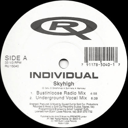 Individual : Skyhigh (2x12", Ltd)