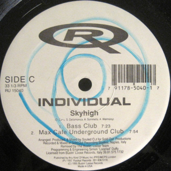 Individual : Skyhigh (2x12", Ltd)