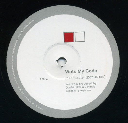 Wots My Code / Total Science : Sektor Eight (12")