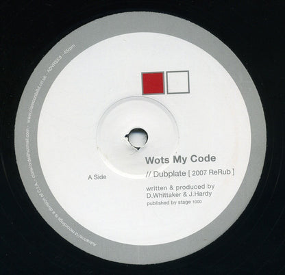 Wots My Code / Total Science : Sektor Eight (12")