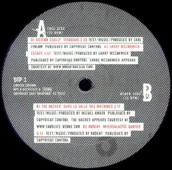 Various : In Electro We Trust (A Datapunk Compilation) (3x12", Comp, Ltd)