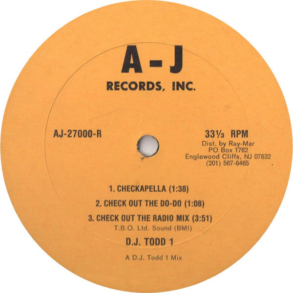 Todd 1 : Check It Out (12")