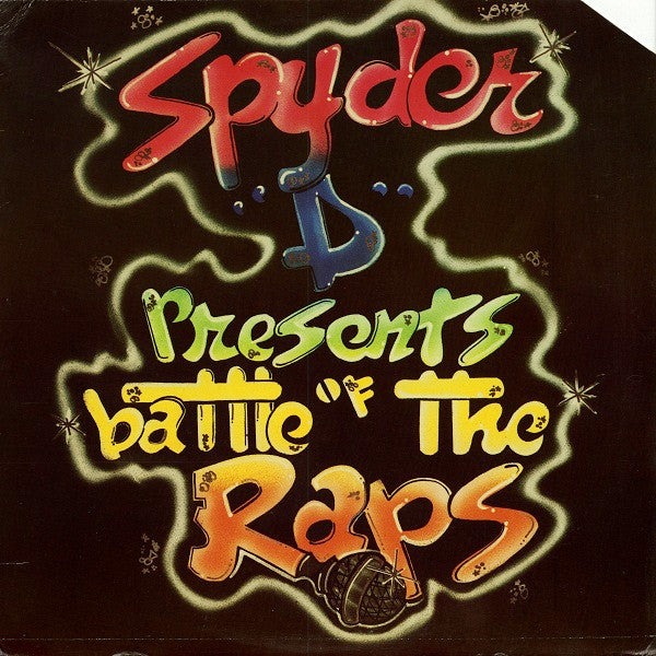Various : Spyder D Presents Battle Of The Raps (LP, Comp)