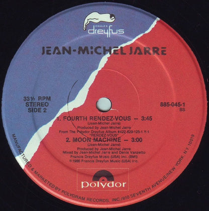 Jean-Michel Jarre : Fourth Rendez-Vous (Long) (12", Single)