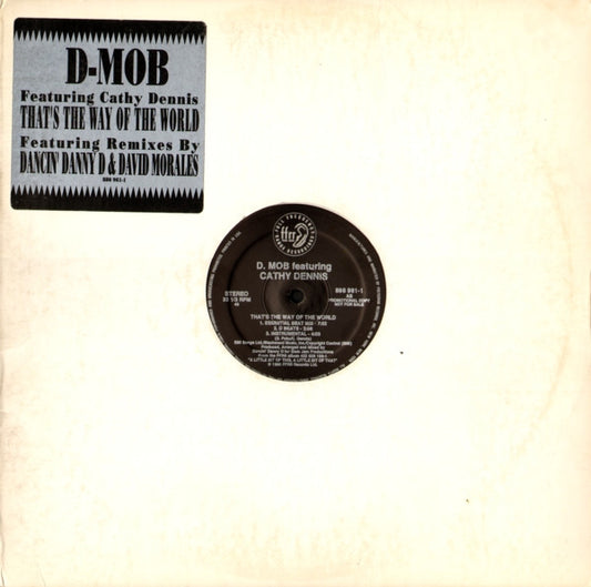 D-MOB* Featuring Cathy Dennis : That's The Way Of The World (12", Promo)