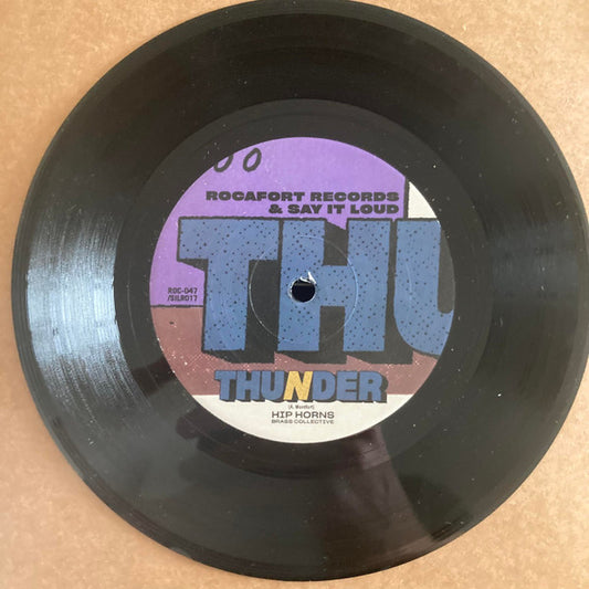 Hip Horns Brass Collective :  Thunder /​​ Marathon Runner (Street Version​)​ (7")