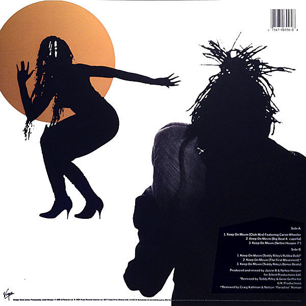 Soul II Soul : Keep On Movin (12", Whi)
