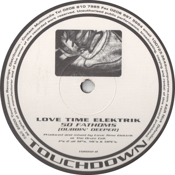 Love Time Elektrik : 50 Fathoms (12")