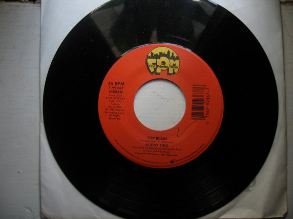 Audio Two : Top Billin (7", Single)