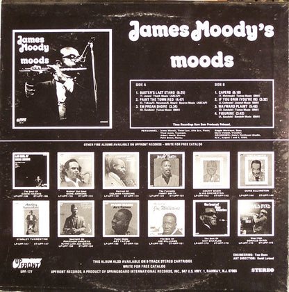James Moody : James Moody's Moods (LP, Album, RE)