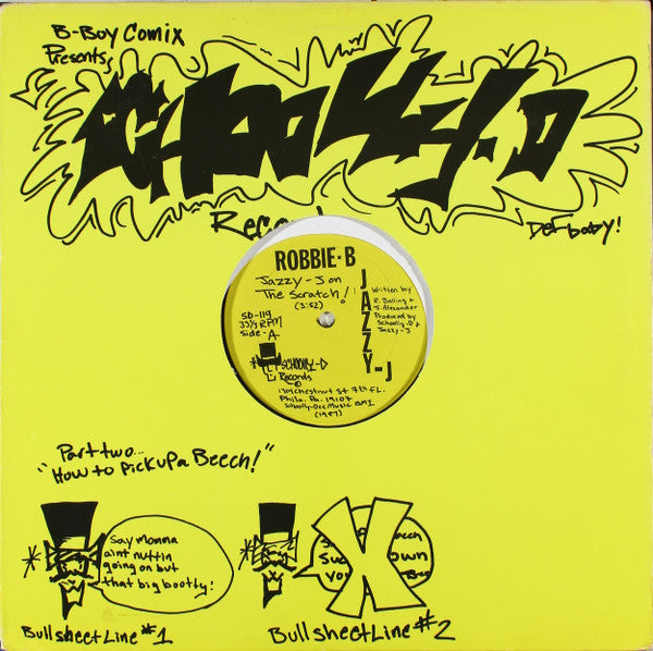 Robbie-B* & Jazzy-J* : Jazzy J On The Scratch! / Rock The Go-Go! (12")