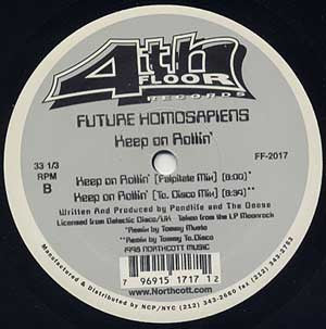 Future Homosapiens : Keep On Rollin' (12")