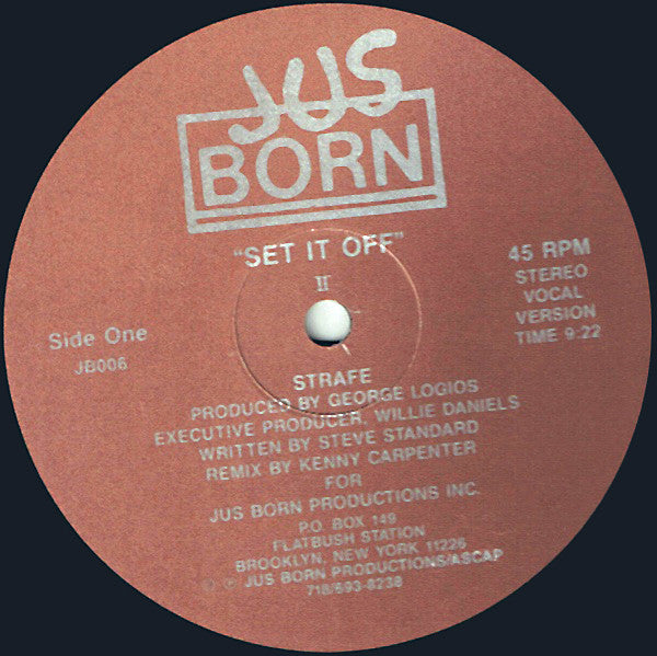 Strafe : Set It Off (II) (12")
