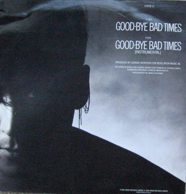 Philip Oakey & Giorgio Moroder : Good-Bye Bad Times (12", Single)