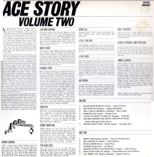 Various : Ace Story - Volume Two (LP, Comp, Mono)