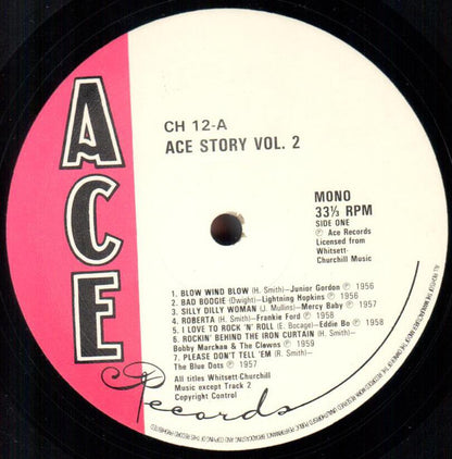 Various : Ace Story - Volume Two (LP, Comp, Mono)