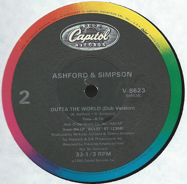 Ashford & Simpson : Outta The World (12", Single)