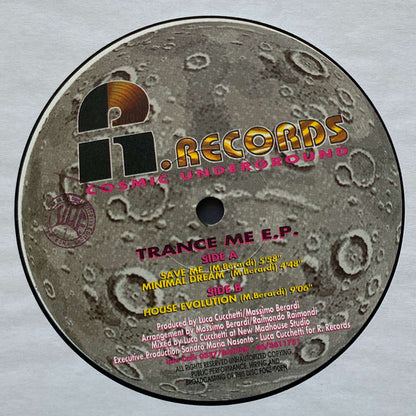 Cosmic Underground : Trance Me EP (12", EP)
