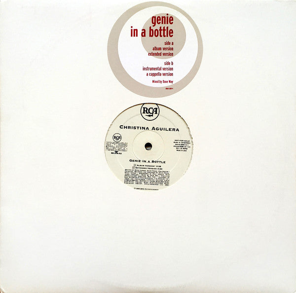 Christina Aguilera : Genie In A Bottle (12", Promo)