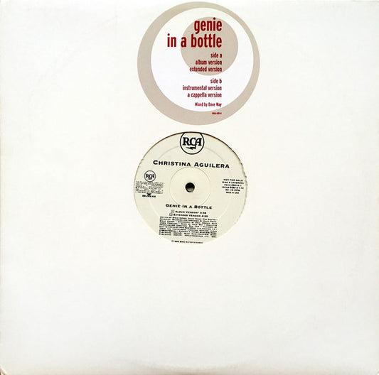 Christina Aguilera : Genie In A Bottle (12", Promo)