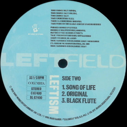 Leftfield : Leftism (2xLP, Album, Gat)