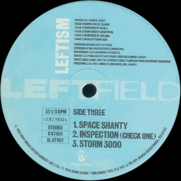 Leftfield : Leftism (2xLP, Album, Gat)
