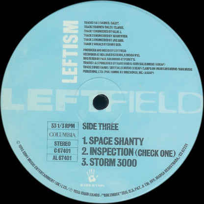 Leftfield : Leftism (2xLP, Album, Gat)
