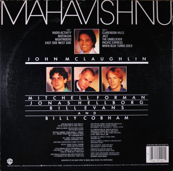 Mahavishnu* : Mahavishnu (LP, Album, Spe)