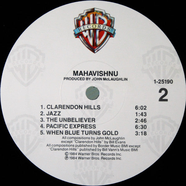 Mahavishnu* : Mahavishnu (LP, Album, Spe)