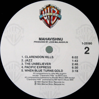 Mahavishnu* : Mahavishnu (LP, Album, Spe)