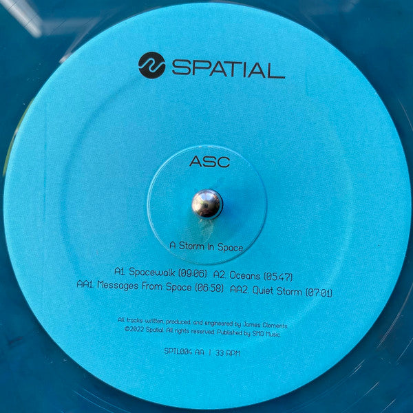 ASC : A Storm In Space (12", EP, Blu)