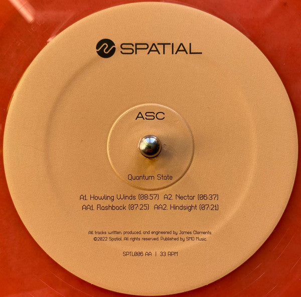 ASC : Quantum State (12", EP, Red)