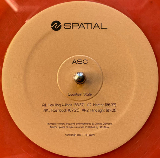 ASC : Quantum State (12", EP, Red)