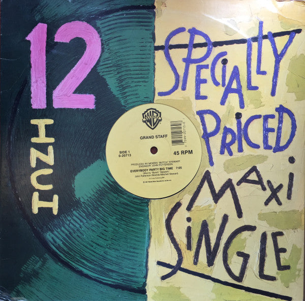 Grand Staff : Everybody Party Big Time (12", Maxi)