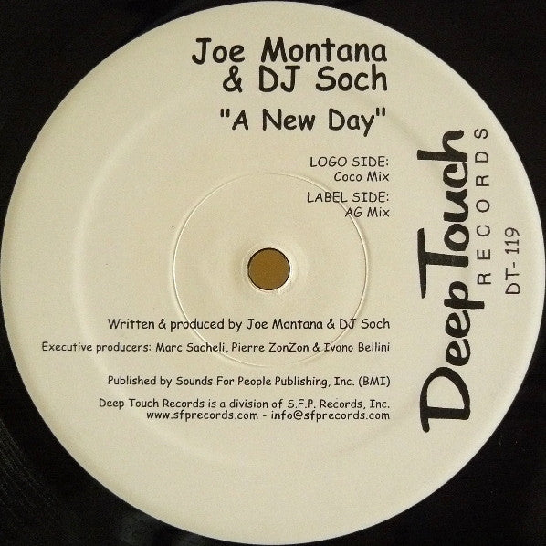 Joe Montana & DJ Soch : A New Day (12")