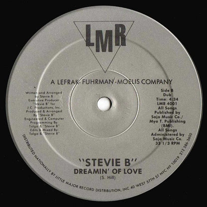 "Stevie B"* : Dreamin' Of Love (12")