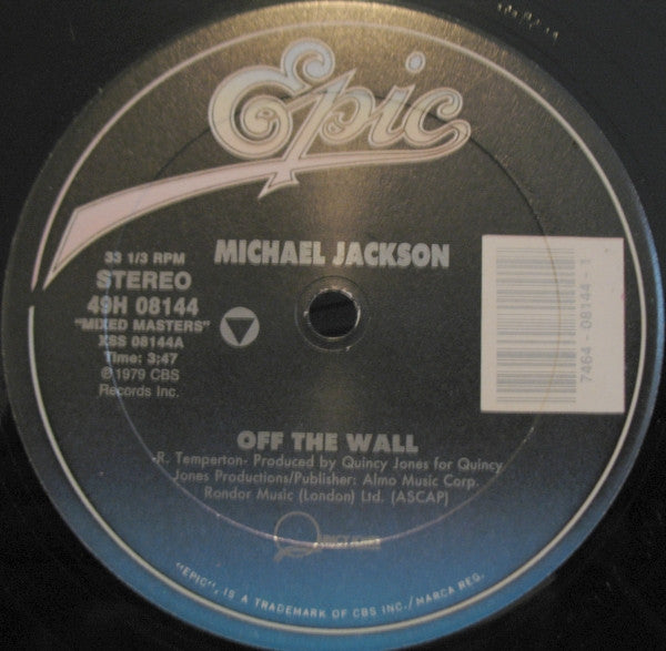 Michael Jackson : Off The Wall / Thriller (12")